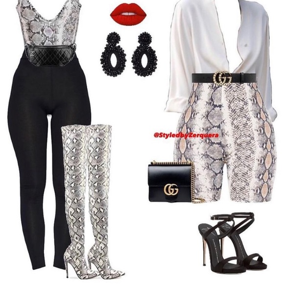 Steve Madden snake print boots - Picture 7 of 7